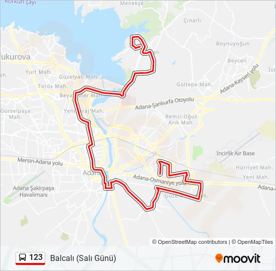 123  Line Map