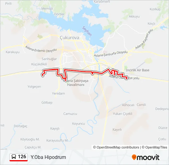 126  Line Map