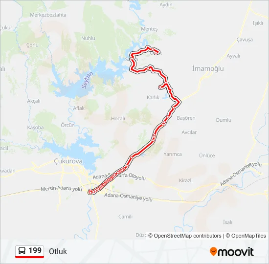 199  Line Map