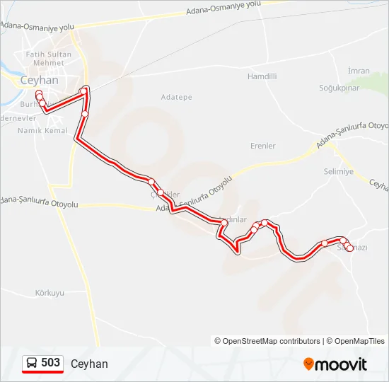 503  Line Map