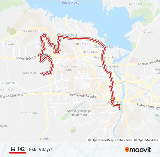 142  Line Map