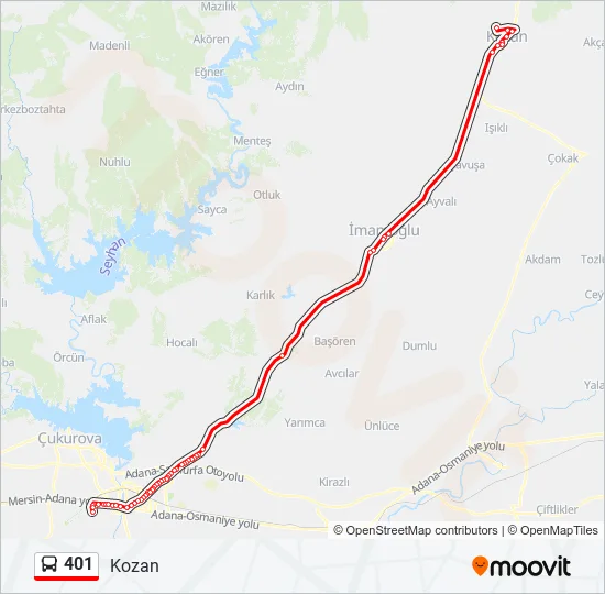 401  Line Map
