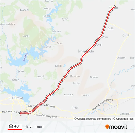 401  Line Map