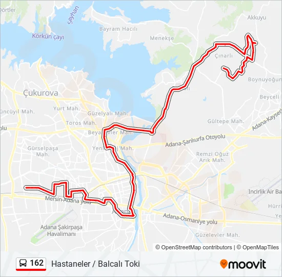 162  Line Map