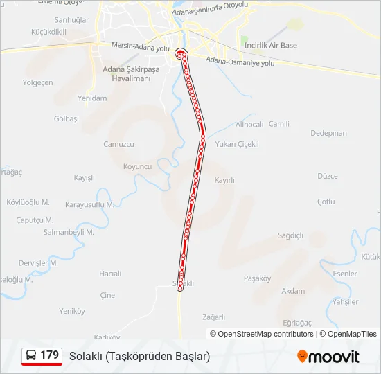 179  Line Map