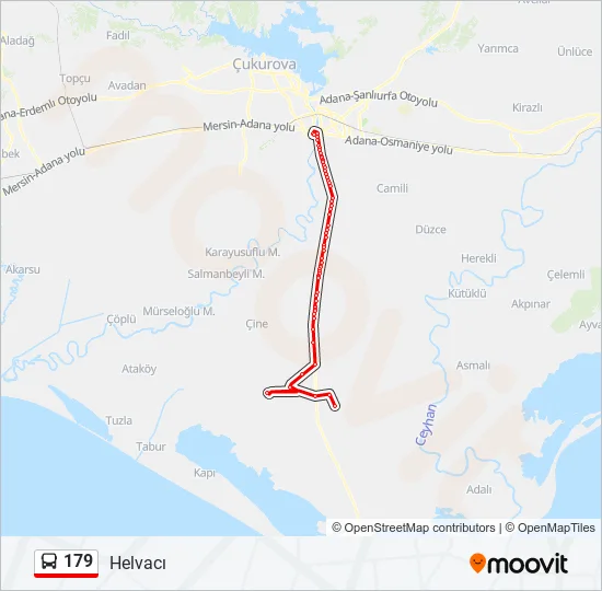 179  Line Map