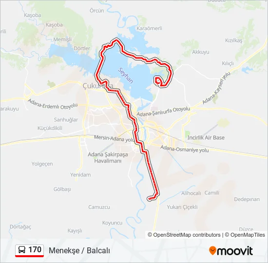 170  Line Map