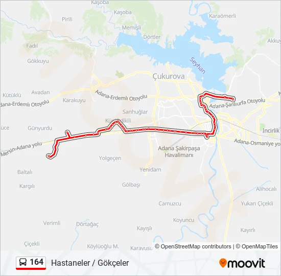 164  Line Map