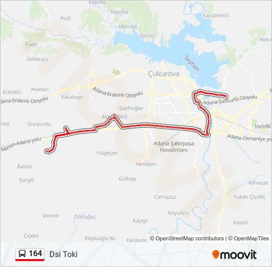 164  Line Map