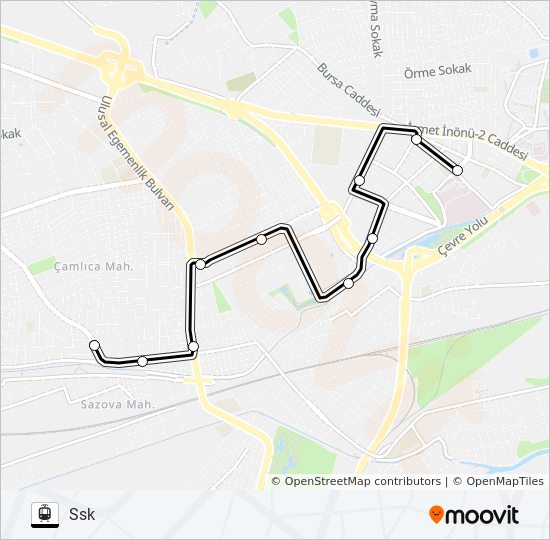 Westminster Parking Zones Map Ssk Çamlica Route: Schedules, Stops & Maps - Ssk (Updated)