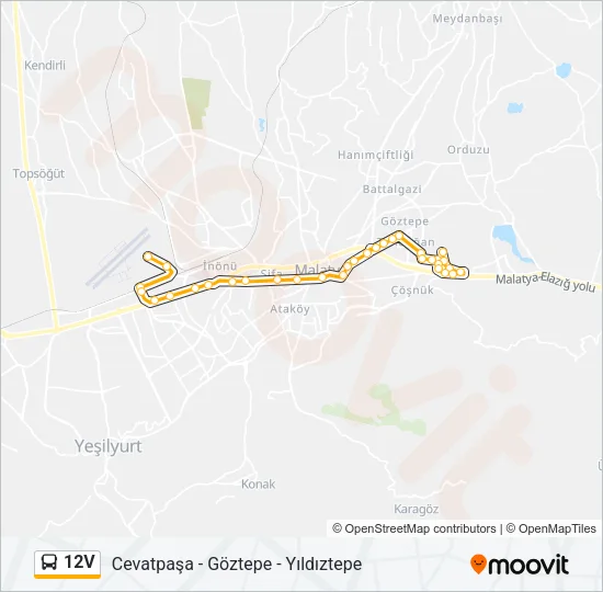 12V Bus Line Map