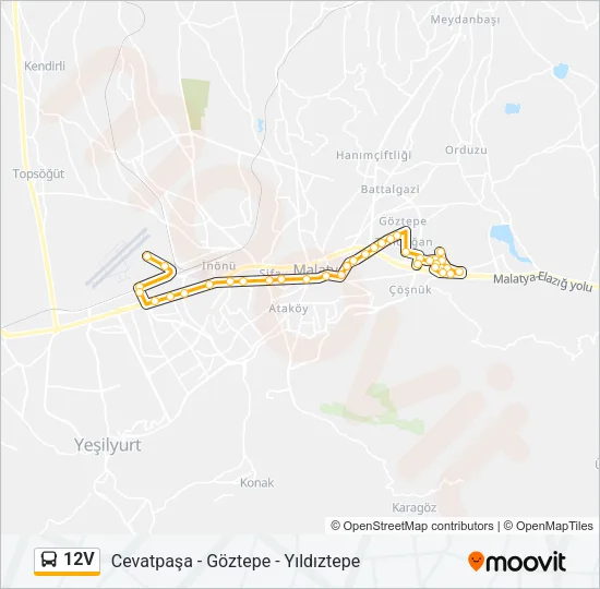 12V Bus Line Map