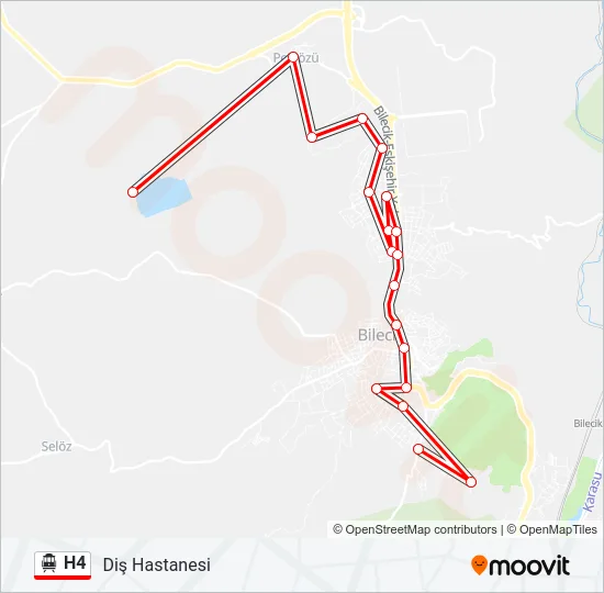 H4 Cable Car Line Map
