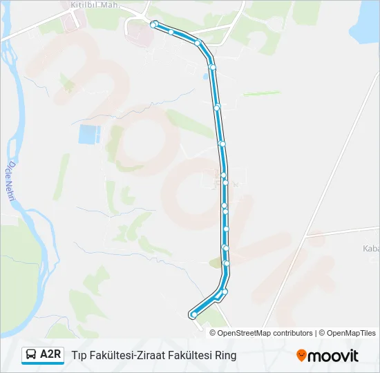 A2R Bus Line Map