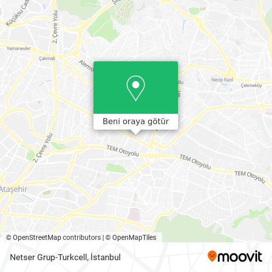 Netser Grup-Turkcell harita
