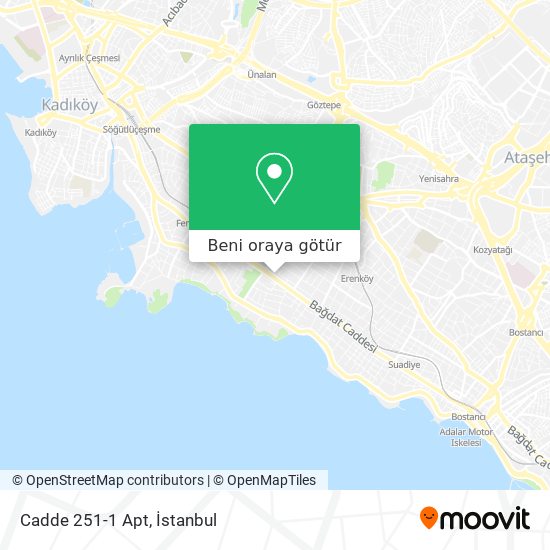 Cadde 251-1 Apt harita