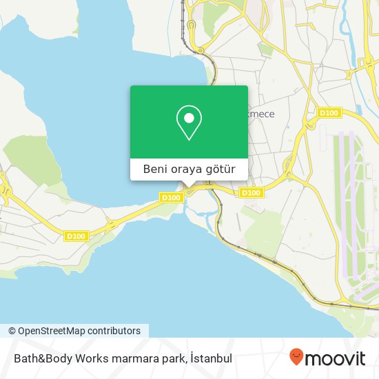 Bath&Body Works marmara park harita