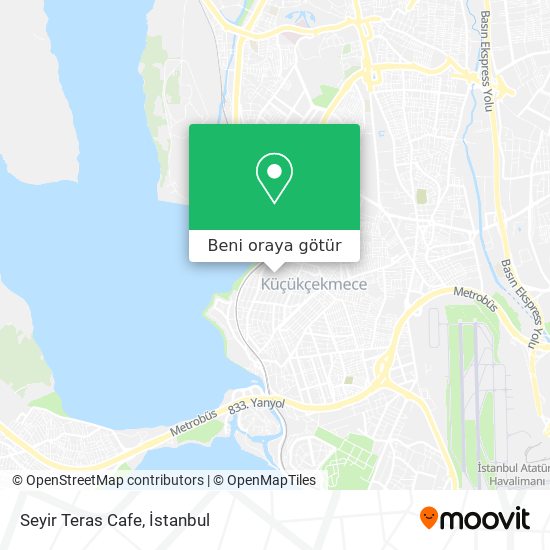Seyir Teras Cafe harita