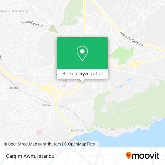Çarşım Awm harita