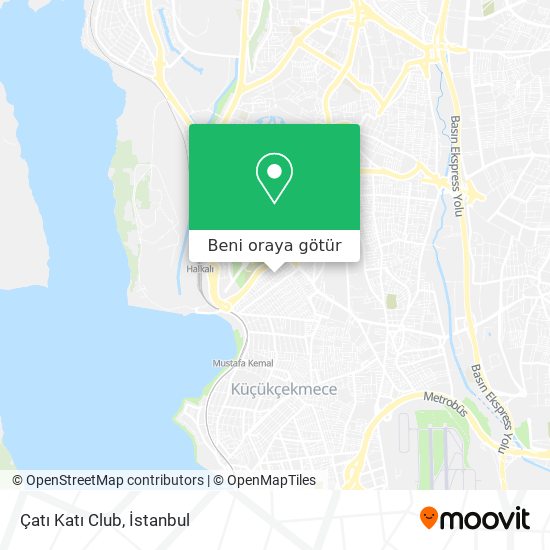 Çatı Katı Club harita