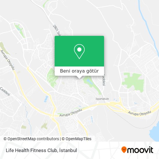 Life Health Fitness Club harita