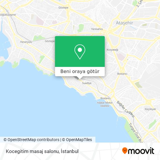 Kocegitim masaj salonu harita