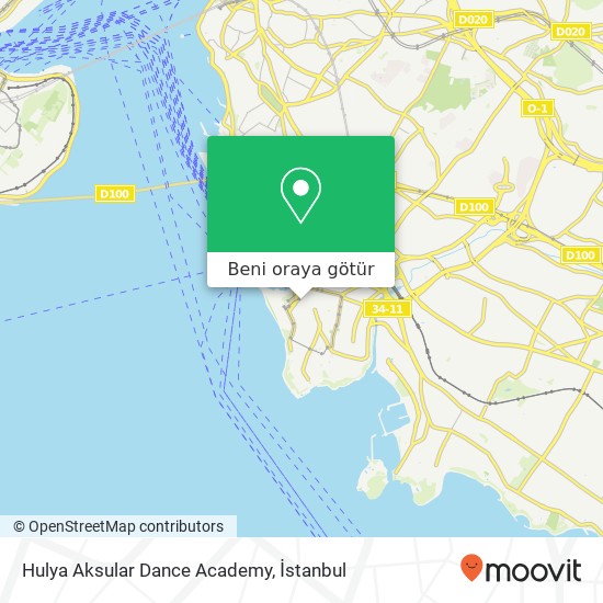 Hulya Aksular Dance Academy harita