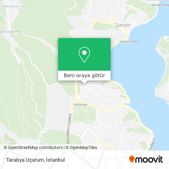 Tarabya Uçurum harita