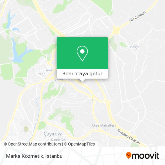 Marka Kozmetik harita