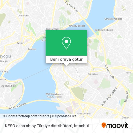 KESO assa abloy Türkiye distribütörü harita