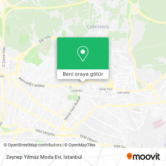 Zeynep Yılmaz Moda Evi harita