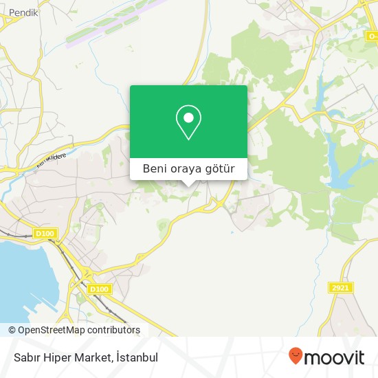 Sabır Hiper Market harita