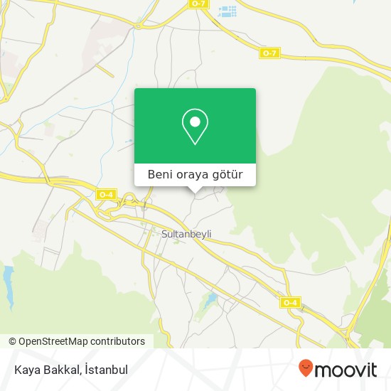 Kaya Bakkal harita