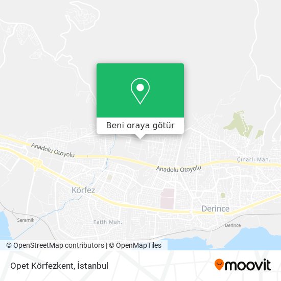 Opet Körfezkent harita