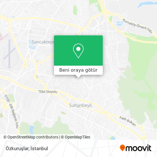 Özkuruşlar harita