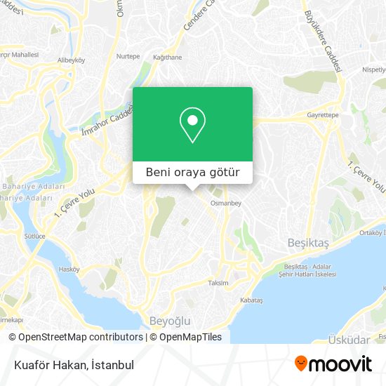 Kuaför Hakan harita