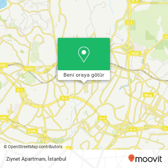 Ziynet Apartmanı harita