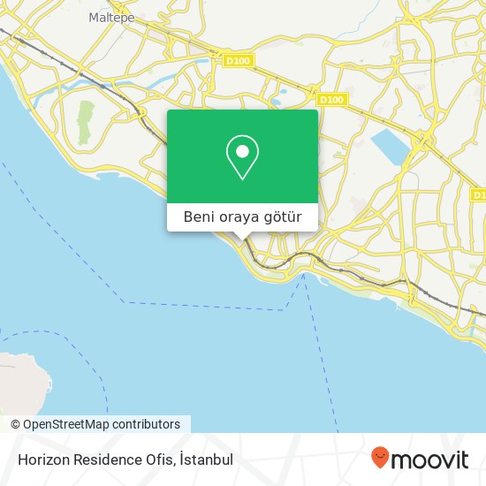 Horizon Residence Ofis harita