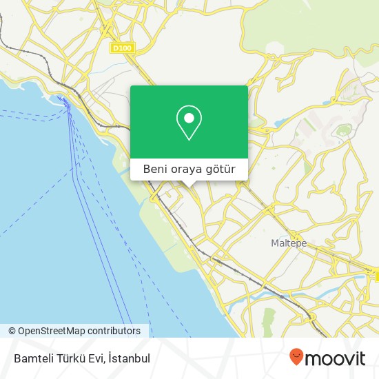 Bamteli Türkü Evi harita