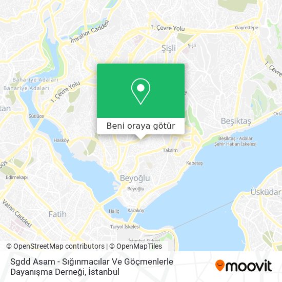 Sgdd Asam - Sığınmacılar Ve Göçmenlerle Dayanışma Derneği harita