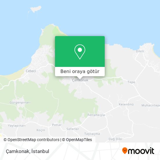 Çamkonak harita