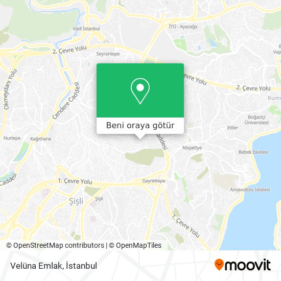 Velüna Emlak harita