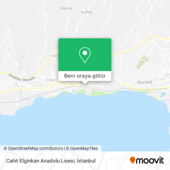 Cahit Elginkan Anadolu Lisesi harita