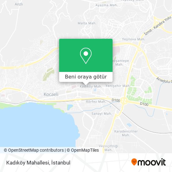 Kadıköy Mahallesi harita