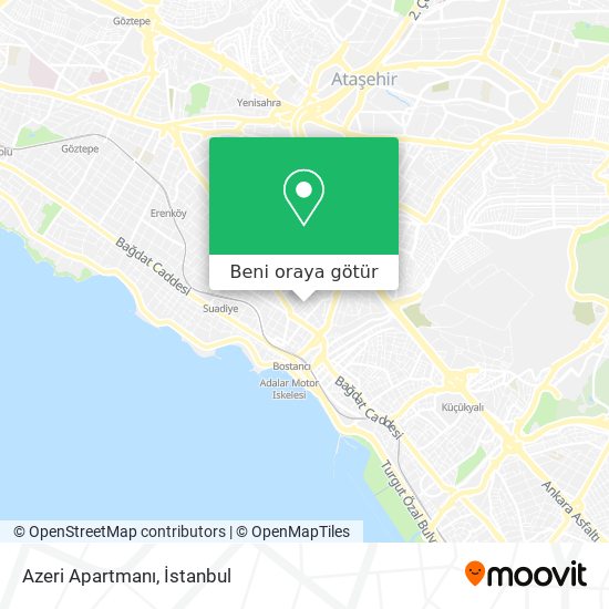Azeri Apartmanı harita