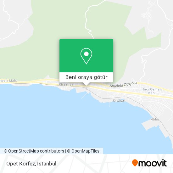 Opet Körfez harita