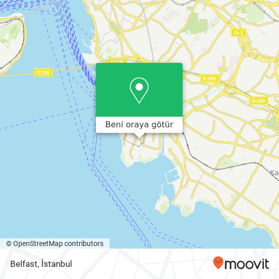 Belfast harita