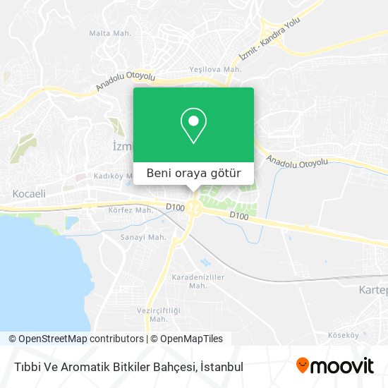 Tıbbi Ve Aromatik Bitkiler Bahçesi harita