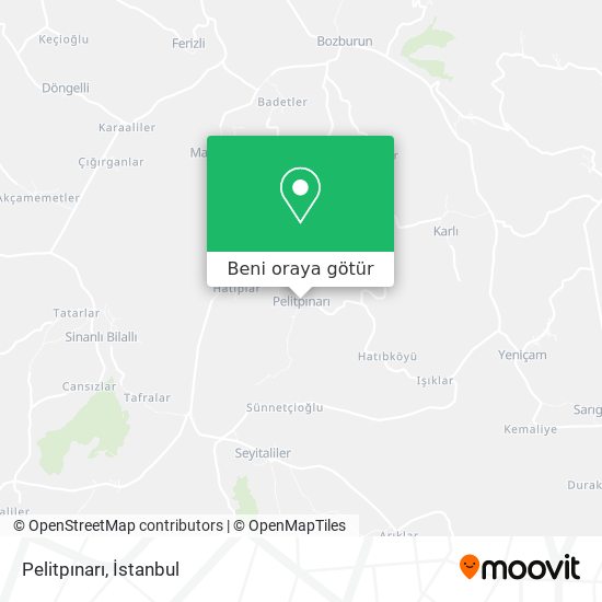 Pelitpınarı harita