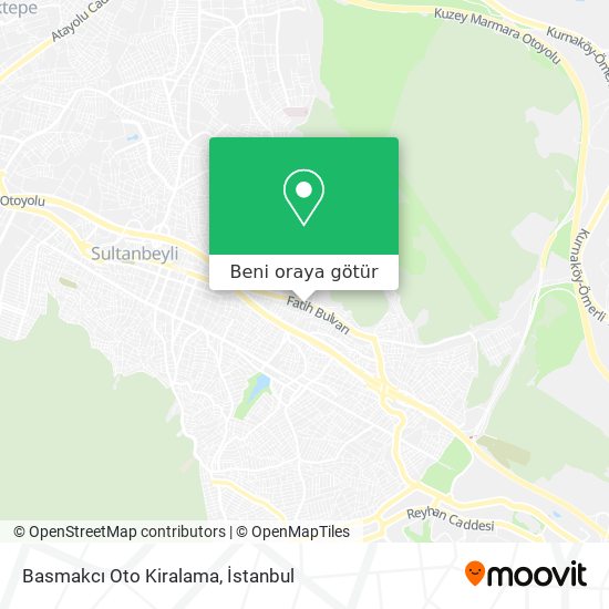 Basmakcı Oto Kiralama harita